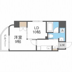 メゾニティ・クイーン阿波座の物件間取画像